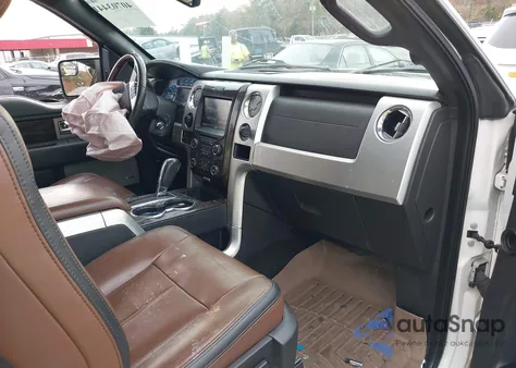 2014 Ford F-150 Platinum from USA, damaged, VIN 1FTFW1ET1EFB06866